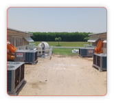 Temporary Cooling for Site Offices